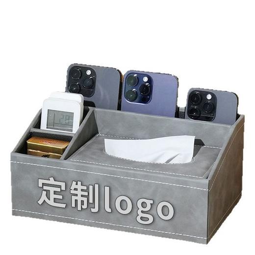 皮革抽纸盒酒店宾馆客房专用客厅餐厅茶几桌子用纸巾盒轻奢高级感 商品图4