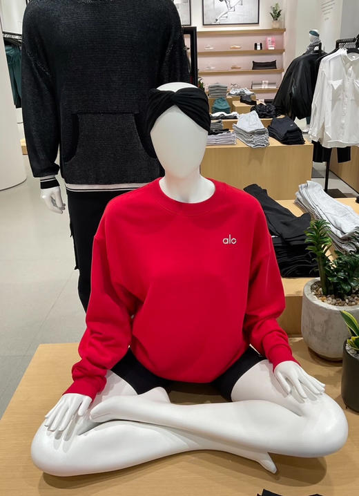 123-4 新年红 alo 加绒卫衣套装 需要混码备注 商品图8