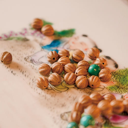 *自营*定心香香珠手串 | 绿松石香珠手串佛珠天然香料手工珠子文玩手链男女手链中式。 商品图11