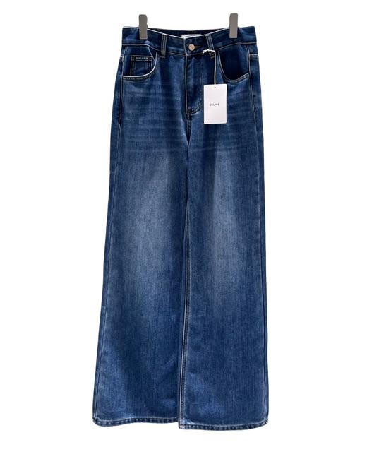 女款刺绣牛仔裤长裤la008 商品图0