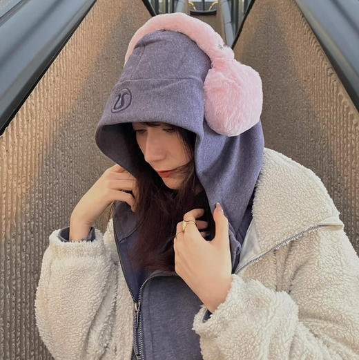 lulu情侣款拉绒耳罩121701 商品图7