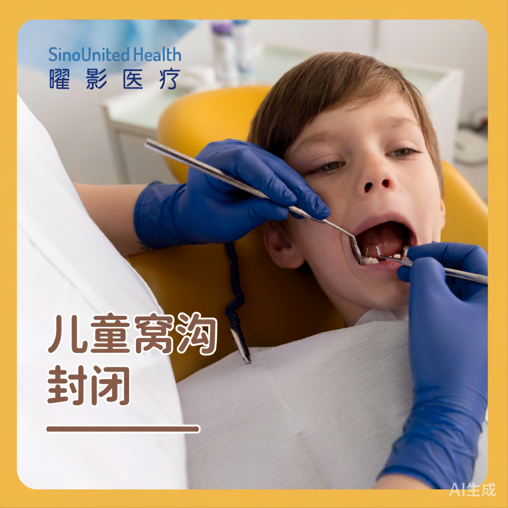 儿童窝沟封闭1颗