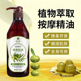 橄榄按摩精油全身通经络肩颈老姜刮痧油美容院推拿油开背姜疗精油