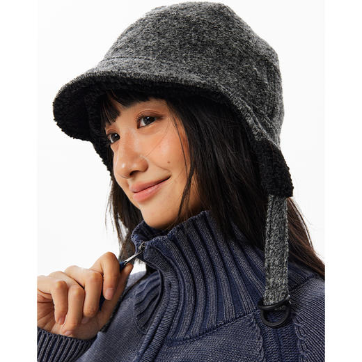 CryingCenter 羊毛呢飞行护耳帽 秋冬雷锋帽 哭喊中心 商品图3