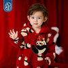 年衣童装儿童哈衣爬服冬款宝宝新年装男女童中式衣盼达乖乖连体衣 商品缩略图2