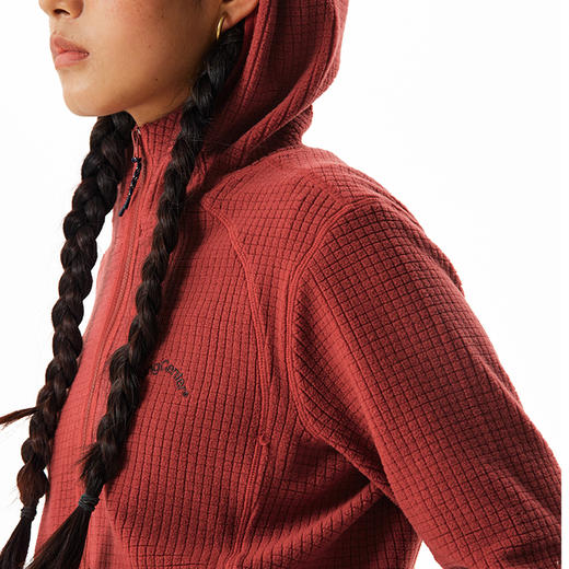 CryingCenter连帽修身抓绒拉链长袖户外内胆拉链卫衣 哭喊中心 商品图1