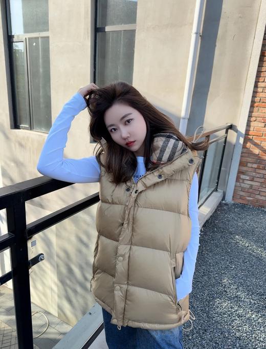 巴宝莉 可拆衣袖连帽羽绒服（MT） 商品图0