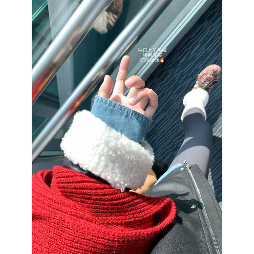 <曾小咸推荐> 现货秒杀！微信超特价！黑色毛领PU皮衣外套女 日常319.99 立减150 秒杀169.99！ 商品图4