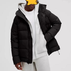 【三星90绒】2025新款男士连帽加厚羽绒服外套 Lu家同款保暖羽绒服男款！