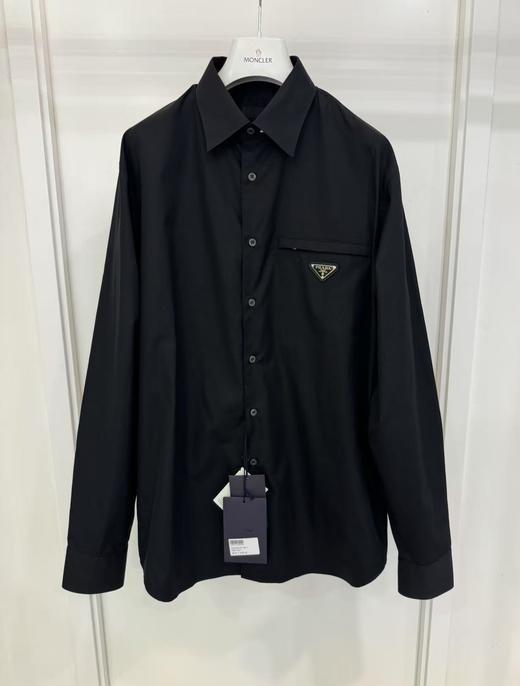 男款三角标长袖衬衫he020 商品图0