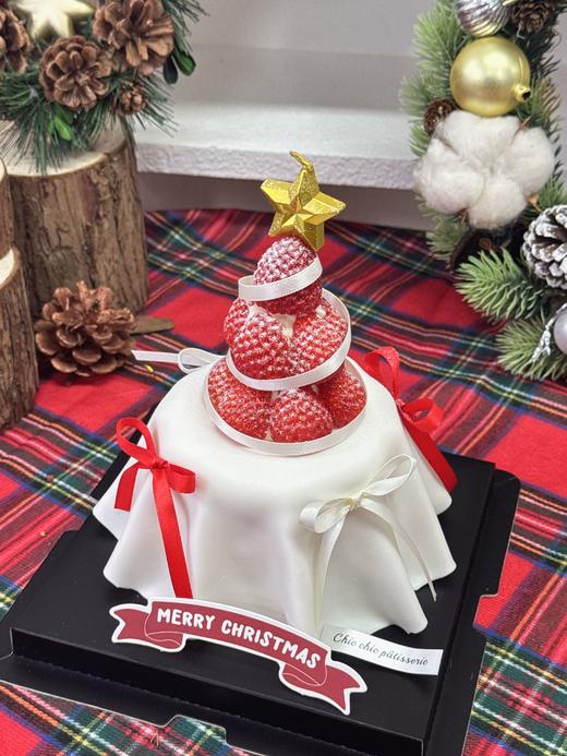 草莓圣诞树|Table Cake | 昔果 商品图3