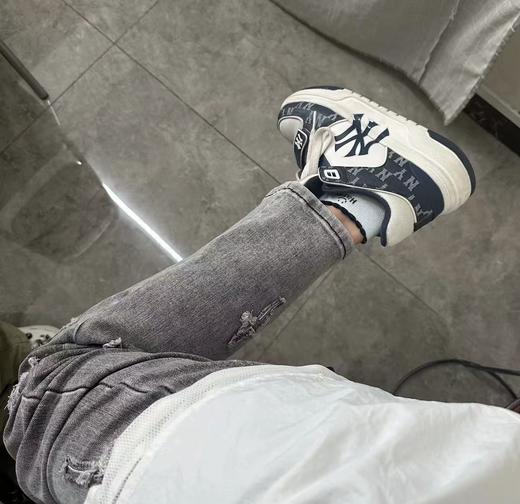 正品MLB Chunky Liner中帮学长潮奢老花板鞋 商品图5