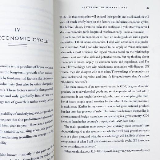 掌握市场周期 让概率站在你的一边 英文原版 Mastering the Market Cycle 霍华德马克斯 英文版进口原版英语书籍 商品图2