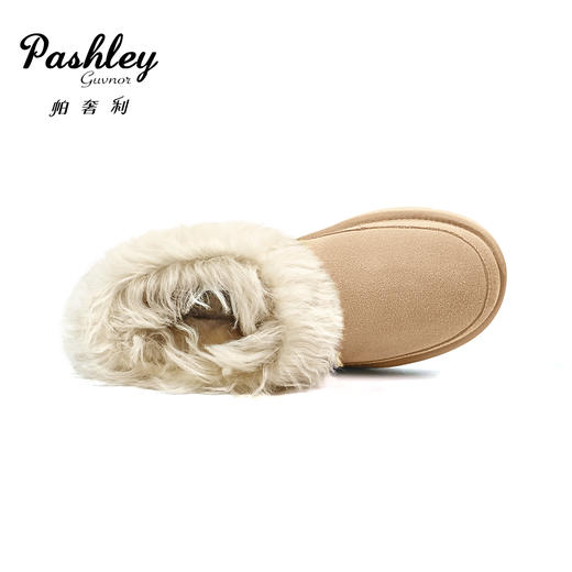 【梅花出品】帕奢利中筒毛圈雪地靴HZ0058 商品图5