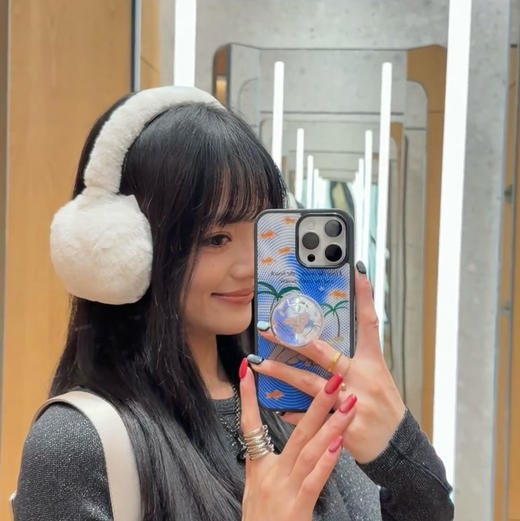 lulu情侣款拉绒耳罩121701 商品图0