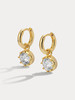 北京仓｜Lili Claspe-Celeste Charm-金色 锆石 耳环［美国设计师］ 商品缩略图1