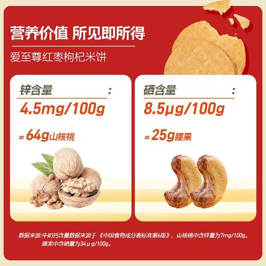 旺旺爱至尊红枣枸杞米饼 66g/袋 商品图1