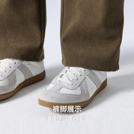 圣得西男士松紧抽绳宽松休闲裤2025秋季新款运动复古时尚易搭长裤 商品图8