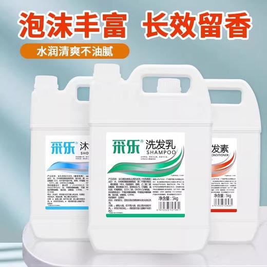 大桶洗发水沐浴露护发素理发店浴场酒店宾馆专用补充装清批发代发 商品图2