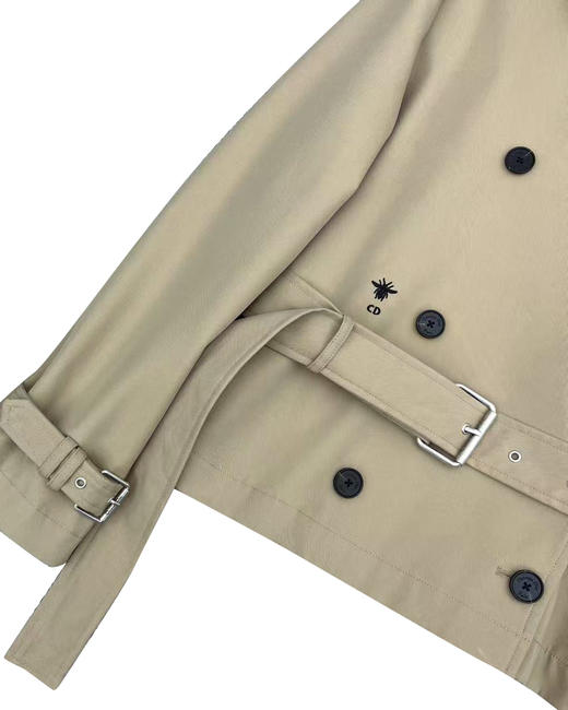 女款刺绣短版风衣外套zh010 商品图2