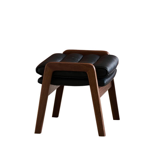 【中古风-YH-36椅】黑胡桃/真皮/客厅/卧房/休闲椅/休闲沙发 商品图2