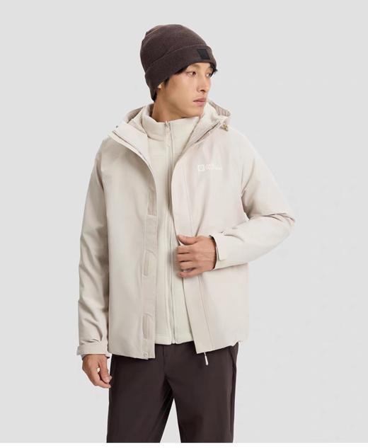 【春上新】【6折】6楼JACKWOLFSKIN狼爪秋冬JOYFUL男款抓绒三合一冲锋衣A65466-A0056吊牌价2099折后价1259 商品图1