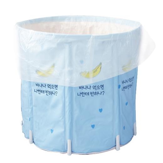 浴桶一次性泡澡袋子加厚加大家用圆形沐浴桶圆桶浴缸套50个装包邮 商品图4