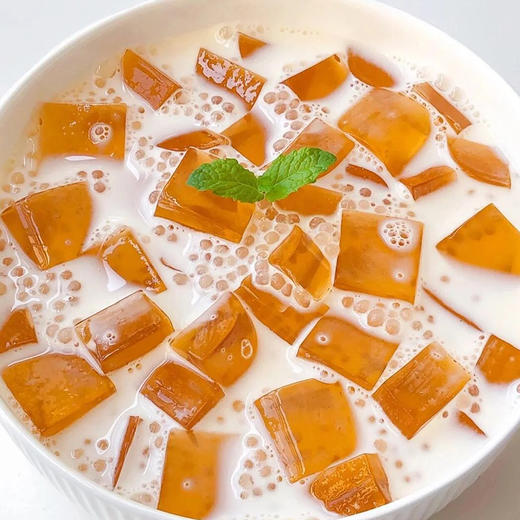 味群水晶果冻粉1kg冰冰粉商用爱玉冻茶冻粉奶茶店店专用原料水果布丁果冻免煮 商品图5