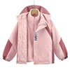 女童冲锋衣三合一可拆卸秋冬装新款加厚外套两件套装女大童加棉服 商品缩略图4
