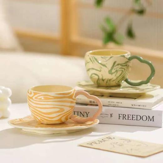 4楼Eubelle欧蓓 川岛屋咖啡杯碟套装 高档精致陶瓷设计感小众 活动价：48元 商品图4