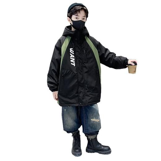 儿童装男童外套加绒加厚2025新款中大童男孩冲锋衣三合一秋冬装潮 商品图4