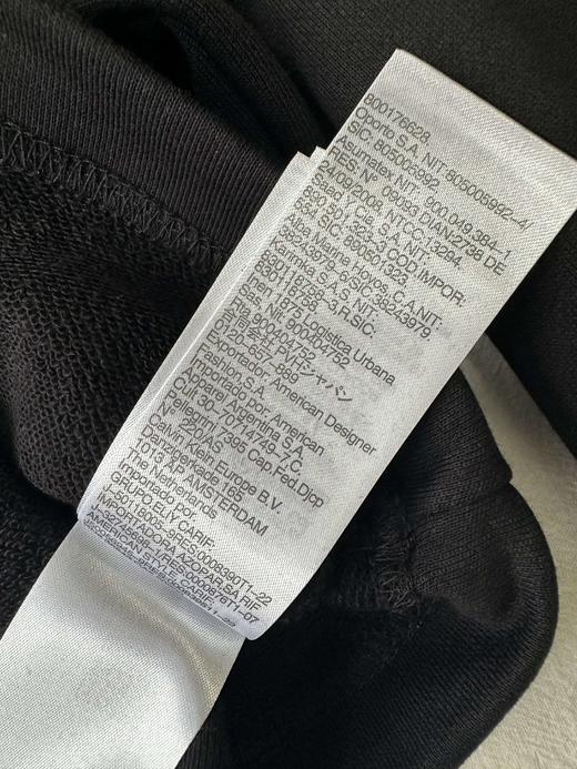 贝壳三 字母印花logo毛圈翻领卫衣辣妹短款宽松长袖上衣C120315 商品图14