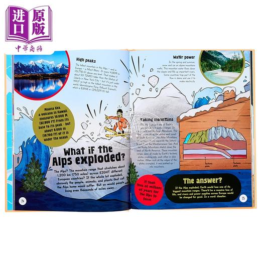 【中商原版】DK如果......所有火山同时喷发会怎样 What If... Every Volcano Erupted at Once 英文原版 儿童科普绘本读物 商品图3
