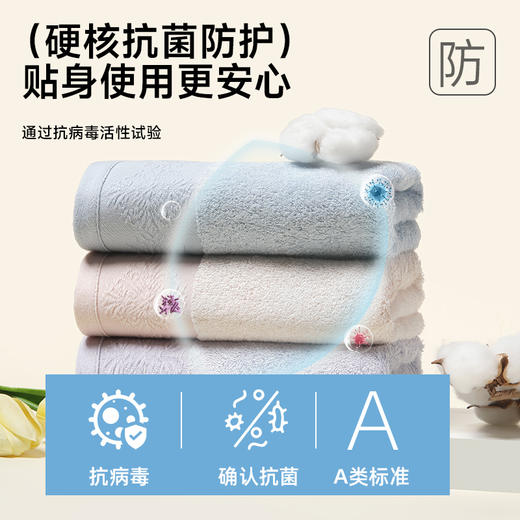 竹纤维健康毛巾（抗病毒系列） 商品图1
