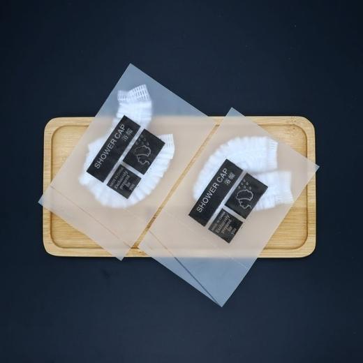 一次性浴帽酒店宾馆家用浴帽独立包装染发沐浴洗澡用透明头套批发 商品图0