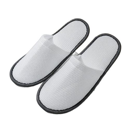 珍珠棉一次性拖鞋加厚防滑透气五星级酒店高档民宿居家待客用批发 商品图4