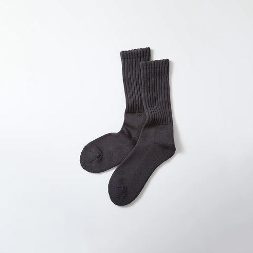 ROTOTO LOOSE PILE CREW SOCKS 日本职人制复古针织袜子 中筒袜 商品图4