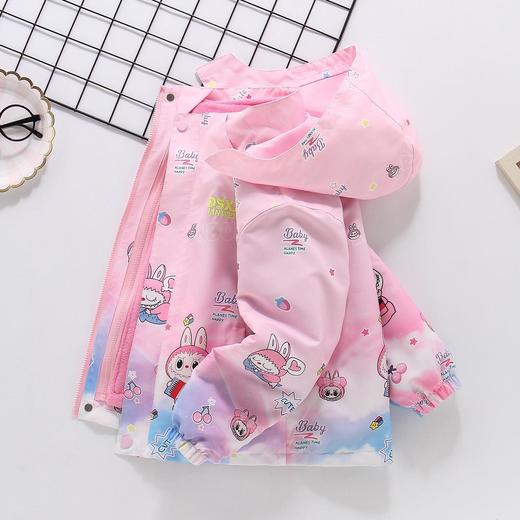 女童外套春秋款2025新款洋气秋装中大童三合一加绒加厚秋季冲锋衣 商品图1