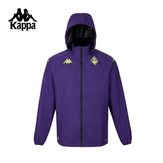 Kappa 2025新款训练服外套男休闲直筒运动训练夹克上衣341Z79W-A16 商品图0