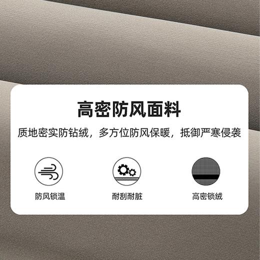 昆潮 90白鸭绒保暖西服羽绒服（多色） 商品图4