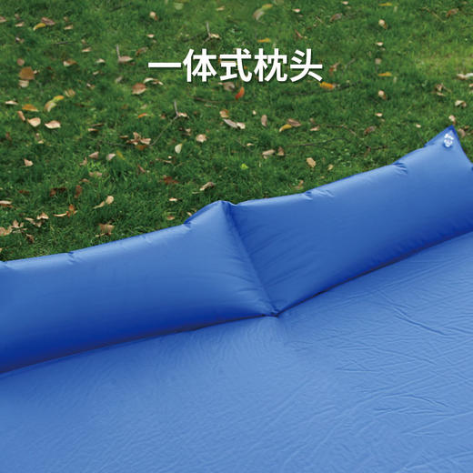 美穗吉家 双人自动充气垫 蓝色 商品图4