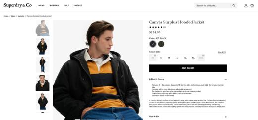 贝壳三 机车风工装棉服基础款休闲百搭厚实保暖棉衣外套C120309 商品图5