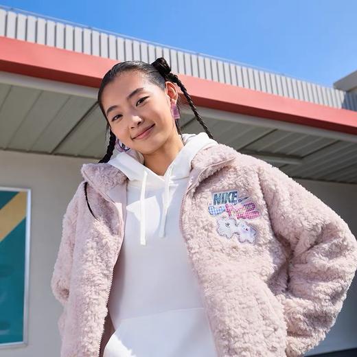 【云粉节】【88折】7楼Nike耐克360  女子舒适宽松休闲立领夹克外套IO0488-667原价1199现价1055 商品图1