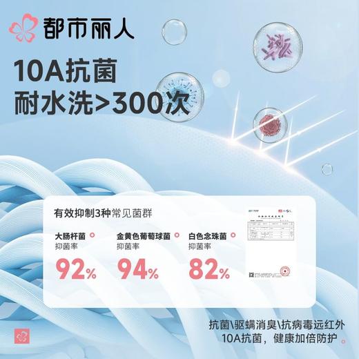 都市丽人男女童睡衣儿童家居服中袖七分裤梭织棉套装JHC2N3 商品图4