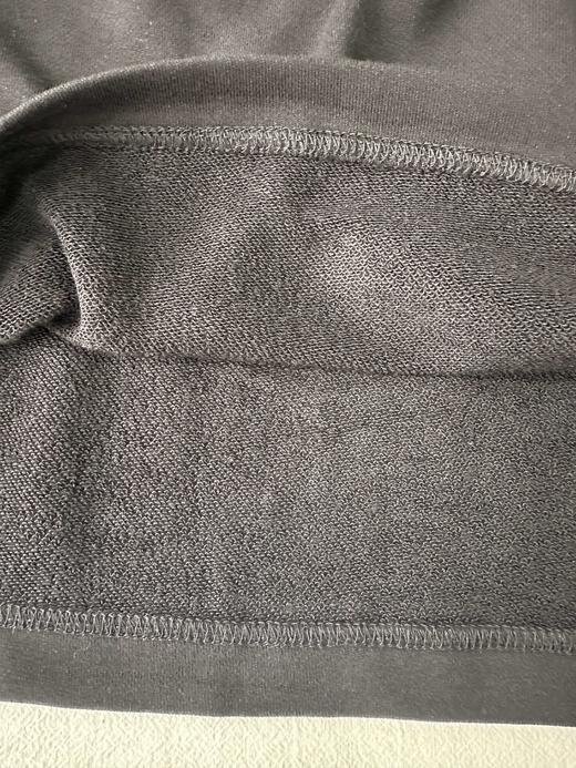 贝壳三 字母印花logo毛圈翻领卫衣辣妹短款宽松长袖上衣C120315 商品图9