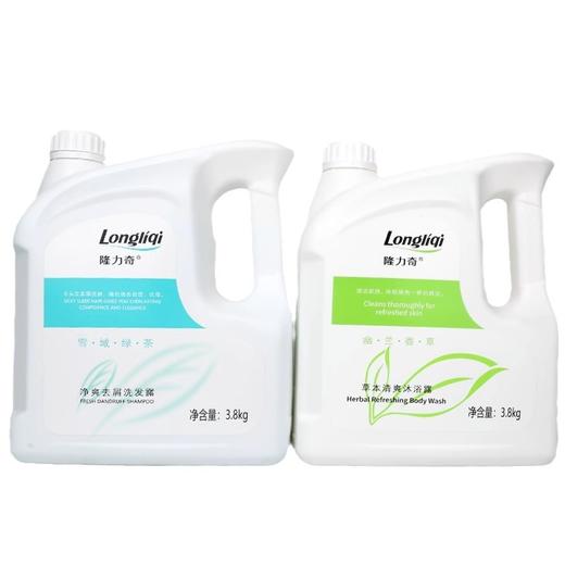 隆力奇草本洗发水沐浴露大桶装酒店宾馆理发店浴场泳池用大容量 商品图4