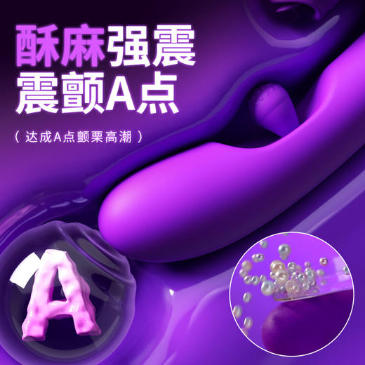 【女用器具】谜姬 旋珠棒G点扣动震动舌舔 商品图10