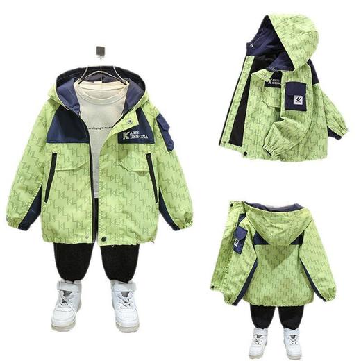 童装男童外套春季儿童冲锋衣休闲帅气春秋户外防水2025新休闲上衣 商品图4