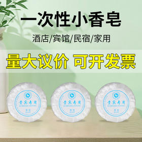 宾馆酒店客房一次性小香皂片袋装批发洗漱家用便携带厂家批发直销