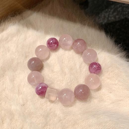 ARSIS｜晶石系列 紫云开运·紫水晶祖母晶串珠手链 商品图1